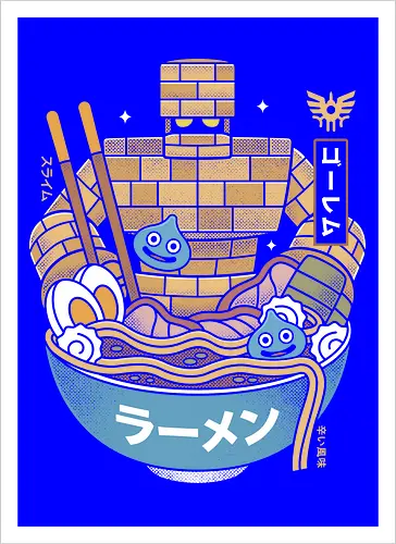 Erdrea Monsters Ramen Grunge