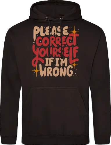 Correct Yourself If I'm Wrong