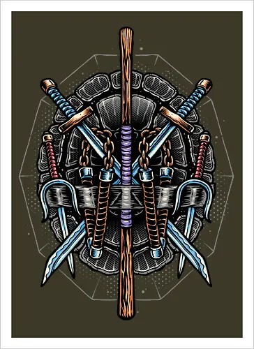 Weapons of the Half Shell Heroes