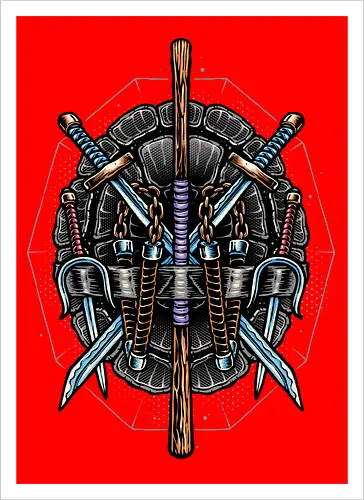 Weapons of the Half Shell Heroes