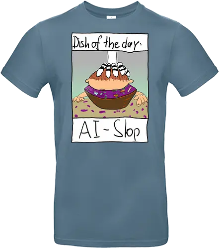 Dish of the day: AI-Slop - KI, AI, Kreativität - Standard T-Shirt