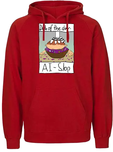 Dish of the day: AI-Slop - KI, AI, Kreativität - Fairtrade Hoodie