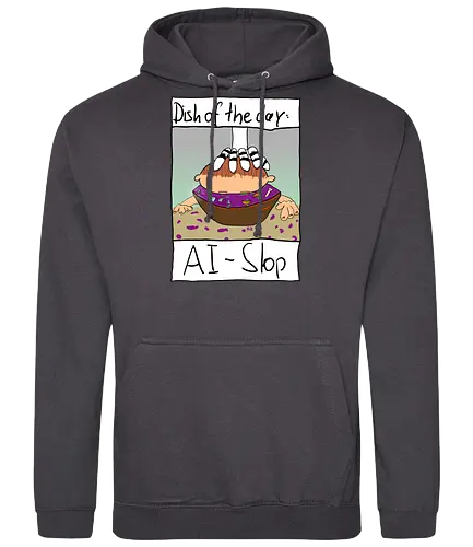 Dish of the day: AI-Slop - KI, AI, Kreativität - Standard Hoodie