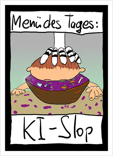 Menü des Tages: KI-Slop