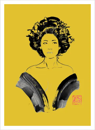geisha dénudée