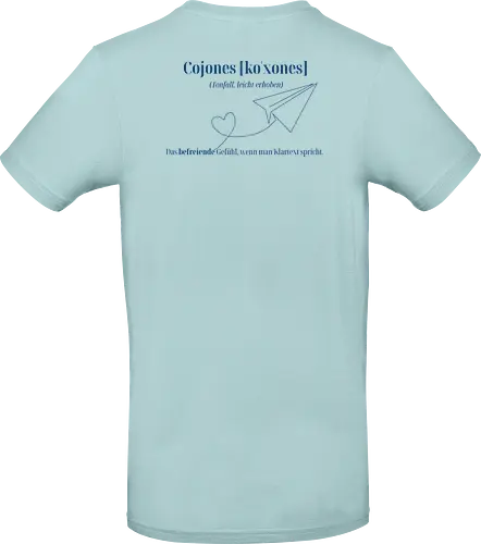  Cojones [koˈxones]-Klartext Rückendruck