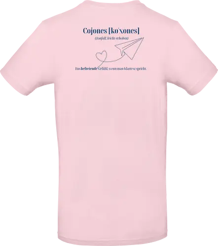  Cojones [koˈxones]-Klartext Rückendruck