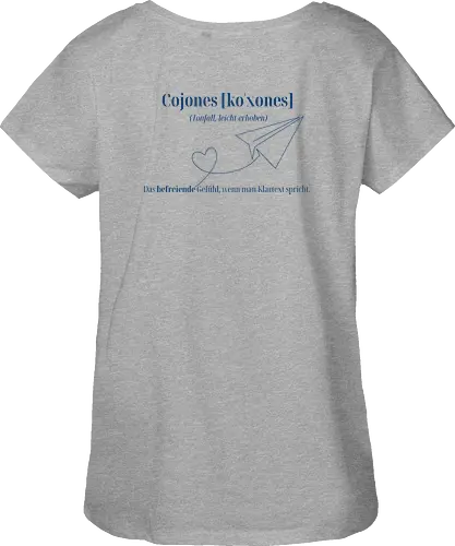  Cojones [koˈxones]-Klartext Rückendruck