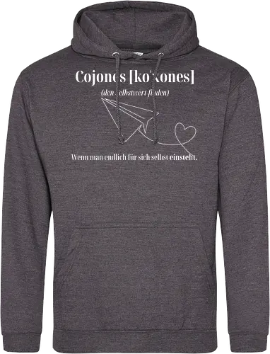 Cojones [koˈxones]-Selbstwert Frontdruck Brust