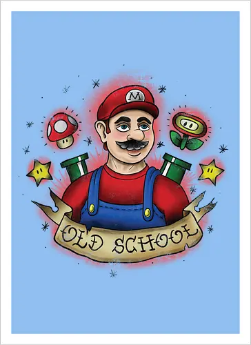 Old School Klempner - Retro Mario