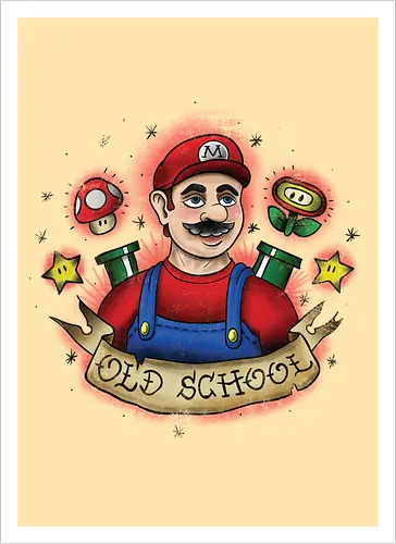 Old School Klempner - Retro Mario