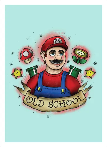 Old School Klempner - Retro Mario