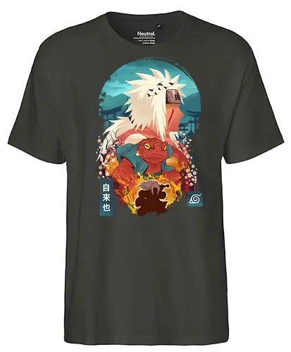 Ukiyo Jiraiya - Anime, japanese, japan - Fairtrade T-Shirt