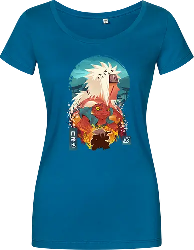 Ukiyo Jiraiya - Anime, japanese, japan - Damen T-Shirt