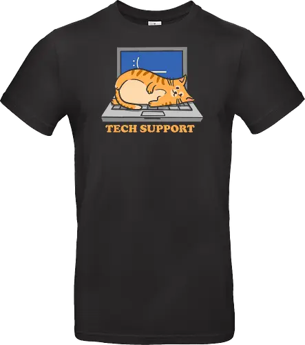 Tech Support Cat Funny Programmer 