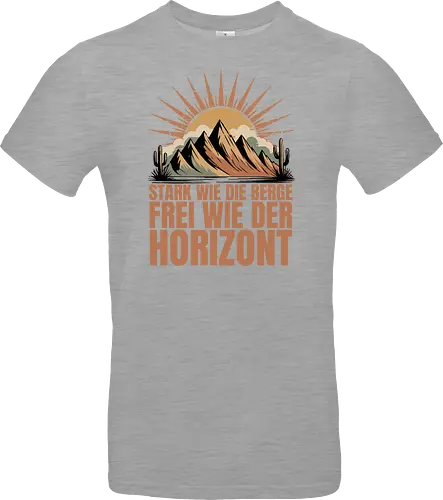 Retro Natur | Stark wie die Berge – Frei wie der Horizont