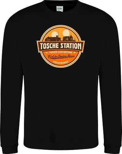 Retro SciFi Fuel Station Badge