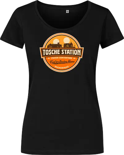 Retro SciFi Fuel Station Badge