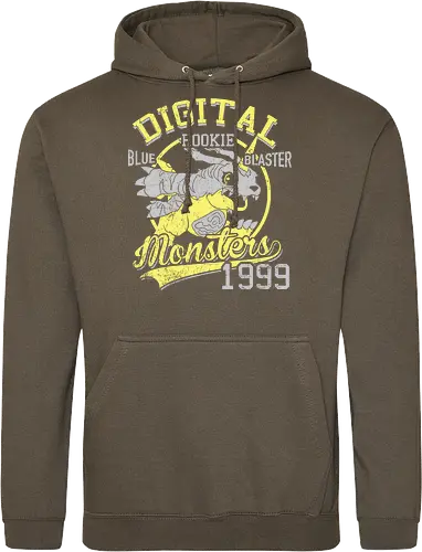 Blauer Zerstörer Vintage - Monster Digital