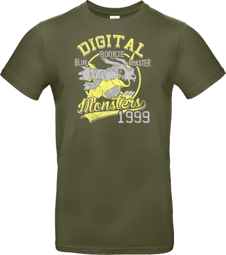 Blauer Zerstörer Vintage - Monster Digital