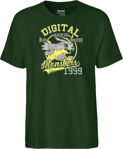 Blauer Zerstörer Vintage - Monster Digital