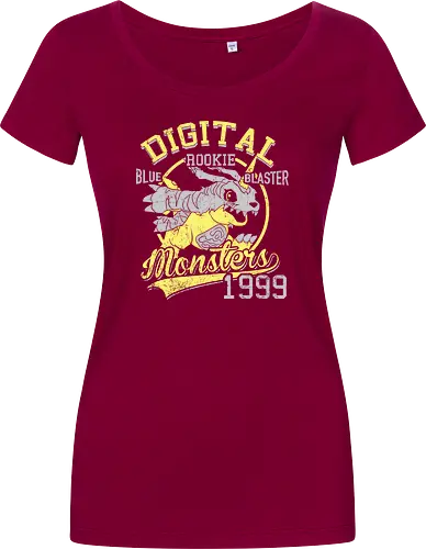 Blauer Zerstörer Vintage - Monster Digital