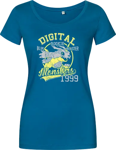 Blauer Zerstörer Vintage - Monster Digital