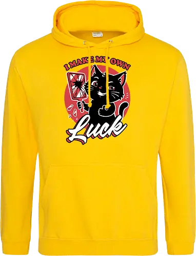 Black Cat Mirror Luck