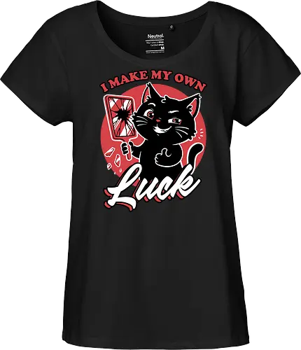 Black Cat Mirror Luck