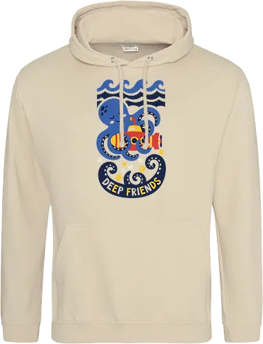 "Deep Friends" Cute Octopus