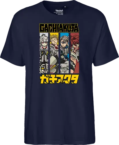 Gachiakutaa - gachiakuta, post apocalyptic anime, supernatural action, gritty manga style, anti hero story, urban fantasy, japanese manga, anime illustration - Fairtrade T-Shirt