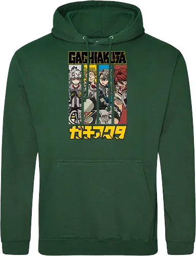 Gachiakutaa - gachiakuta, post apocalyptic anime, supernatural action, gritty manga style, anti hero story, urban fantasy, japanese manga, anime illustration - Standard Hoodie