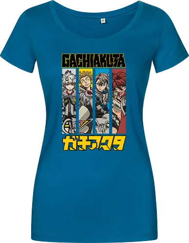 Gachiakutaa - gachiakuta, post apocalyptic anime, supernatural action, gritty manga style, anti hero story, urban fantasy, japanese manga, anime illustration - Damen T-Shirt