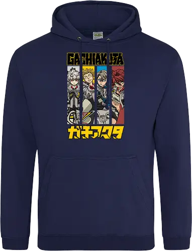 Gachiakutaa - gachiakuta, post apocalyptic anime, supernatural action, gritty manga style, anti hero story, urban fantasy, japanese manga, anime illustration - Standard Hoodie