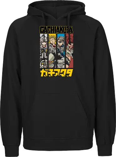 Gachiakutaa - gachiakuta, post apocalyptic anime, supernatural action, gritty manga style, anti hero story, urban fantasy, japanese manga, anime illustration - Fairtrade Hoodie