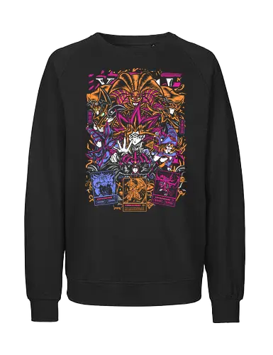 King of Games - yu gi oh, duel monsters, card battle anime, anime duelist, trading card game, shonen anime, manga series, japanese anime, anime art - Fairtrade Sweatshirt