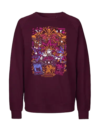 King of Games - yu gi oh, duel monsters, card battle anime, anime duelist, trading card game, shonen anime, manga series, japanese anime, anime art - Fairtrade Sweatshirt