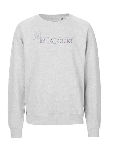 Limija_zockt - Limi Logo - Fairtrade Sweatshirt