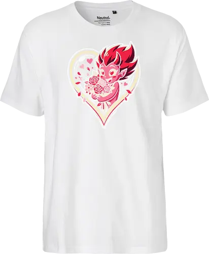 "Love Demon" Kawaii Chibi Devil Valentine's Day Graphic