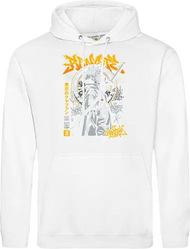 "Tokyo Cyber Samurai" Futuristic Streetwear Graphic