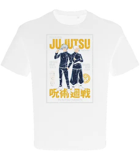 ujutsu Legends" Gojo & Geto Vintage High School Aesthetic