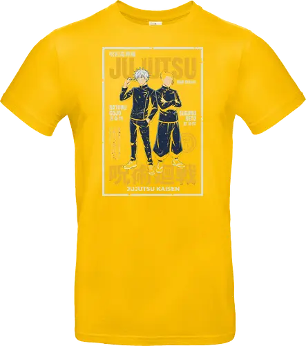 ujutsu Legends" Gojo & Geto Vintage High School Aesthetic