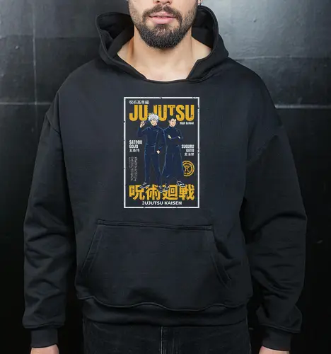 ujutsu Legends" Gojo & Geto Vintage High School Aesthetic