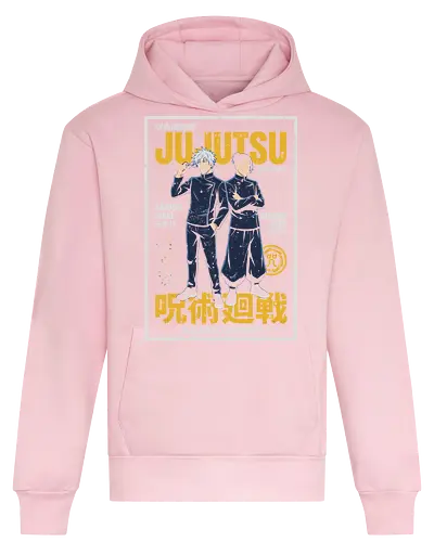 ujutsu Legends" Gojo & Geto Vintage High School Aesthetic - Heavyweight Hoodie