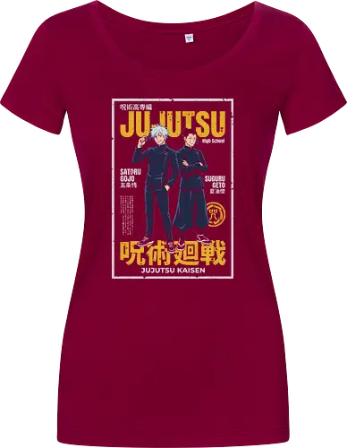 ujutsu Legends" Gojo & Geto Vintage High School Aesthetic