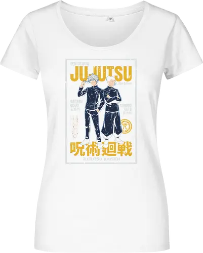 ujutsu Legends" Gojo & Geto Vintage High School Aesthetic