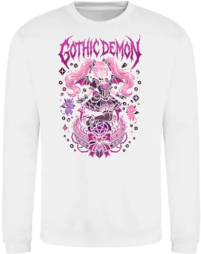 Gothic Demon Pastel Goth Succubus Kawaii Alt Streetwear