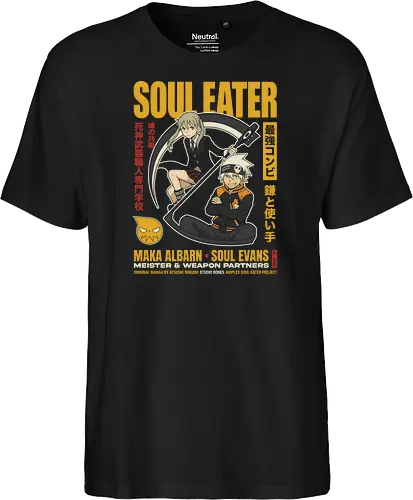 "Soul Eater Meister & Weapon" Maka Albarn and Soul Evans Vintage Anime