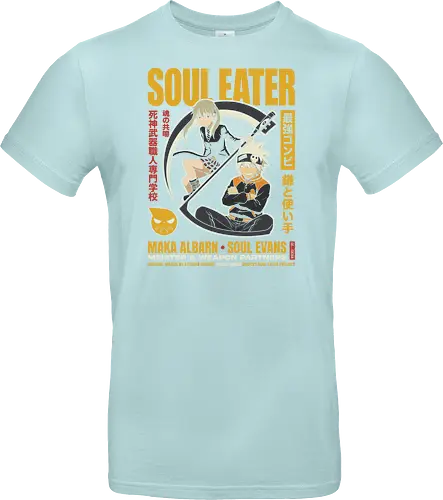 "Soul Eater Meister & Weapon" Maka Albarn and Soul Evans Vintage Anime