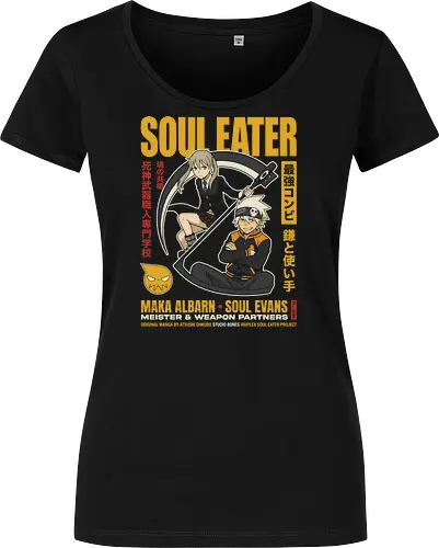 "Soul Eater Meister & Weapon" Maka Albarn and Soul Evans Vintage Anime